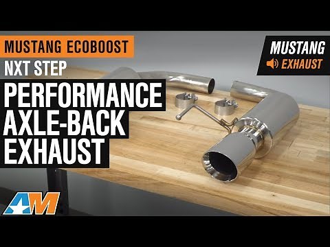 2015-2019 Mustang EcoBoost Nxt Step Performance Axle-Back Exhaust Sound Clip & Install