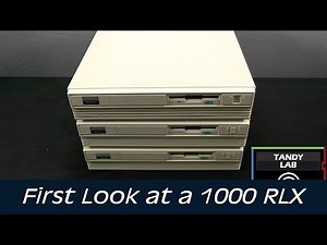 Tandy 1000 RLX First Look - Radio Shack's mid-range slim design 286 PC from 1992