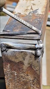 Precision welding forming strong and clean metal corner joint