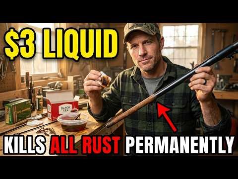 This $3 Liquid Kills ALL Rust on Guns and Gear. PERMANENTLY. They Sell You Cerakote Instead