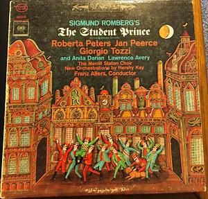 Sigmund Romberg, Roberta Peters, Jan Peerce, Giorgio Tozzi, Anita Darian, Lawrence Avery, The Merrill Staton Choir, Hershy Kay, Franz Allers – The Student Prince (1963, Vinyl)