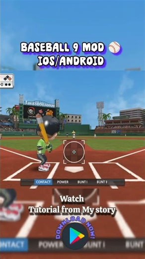 Baseball 9 Mod | Epic Gameplay & Cheats! ⚾#Baseball9 #Baseball9Mod #MobileGaming #GameMod #us