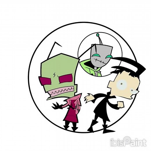 24. YEARS. OF. DOOOOOM!! (Invader Zim Speedpaint)
