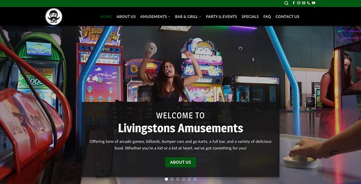 About us - Livingstons Amusements