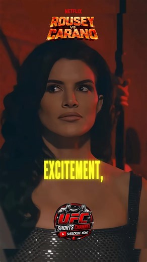 Gina Carano's NEW UNSEEN FOOTAGE BTS! #ufc #mma #ginacarano #netflix #shorts
