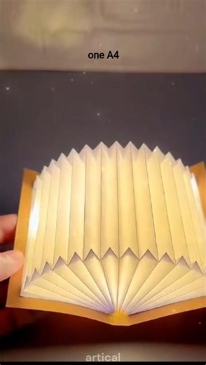 Mini Paper Book from One A4 Sheet#shorts
