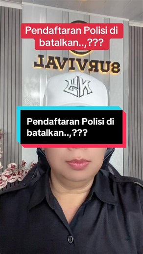 Pendaftaran Polisi Dibatalkan: Apa Selanjutnya?