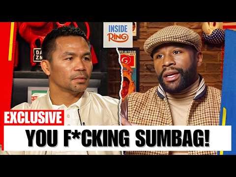 Pacquiao CONFRONTS Mayweather LIVE On TV — Rematch Is DEAD