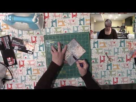How to use the Creative Grid Cat's Cradle ruler with Phyllis for MMQG