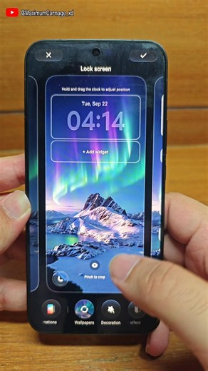 Origin OS 7 - Glint Theme effect #iqoo