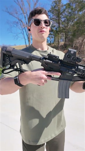 Shooting a Colt AR15 SBR with a Forced Reset Trigger