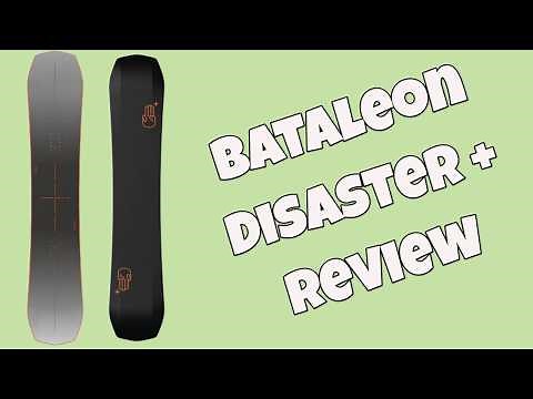 The 2025 Bataleon Disaster+ Snowboard Review