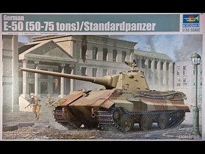 In-box Review: Trumpeter 01536 E-50 Standardpanzer