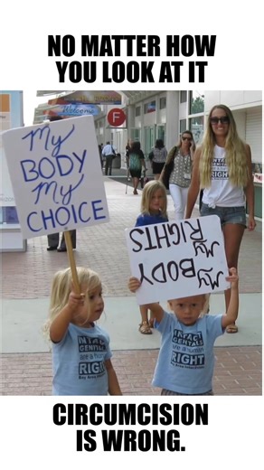 Most #circumcision damage doesn't show up until the boy becomes a sexually active man, and he may not know that amputation of part of his sex organ caused the damage. In either case, he most likely will not tell his parents. | Bloodstained Men & Their Friends