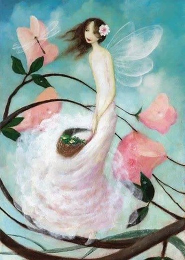 Fairies by American artist Stephen Mackey (born 1963) | The Storybook Of Dreams & Beauty