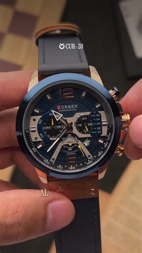 Curren 8329 ⌚ Azul vs Negro ¿Cuál elegirías?