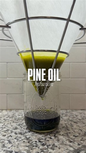 DIY White Pine Oil Infusion