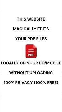 Stop Uploading Your PAN Card! Edit PDFs Locally 🚀 | DOCTIJORI