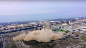 A Year After Smokestack Implosion Coated Little Village in Dust, Environmental Justice Fight Grinds On
