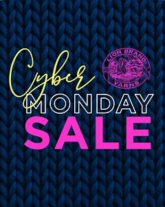 21K views · 53 reactions | Shop the Cyber Monday sale from Lion Brand Yarn. Select colors are 50% off. | Lion Brand Yarn | Facebook