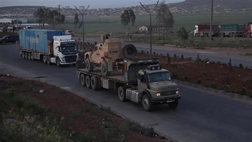 US troops complete their withdrawal from an air base in Syria