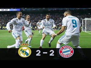 Real Madrid vs Bayern (2-2) - BENZEMA ÉNORME inscrit un doublé, le Real en finale !