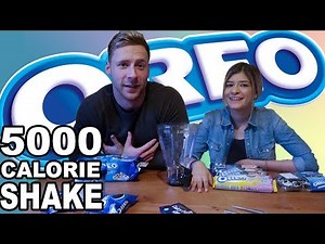 5000 CALORIE OREO MILSHAKE (OREO MILSHAKE CHALLENGE)