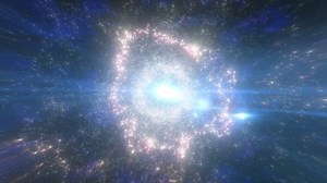 Universe, First Light, Big Bang. Free Stock Video