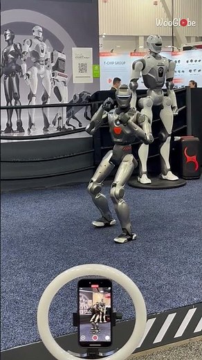 CES 2026: Robot Shows Off Pro-Level Shadowboxing Skills || WooGlobe