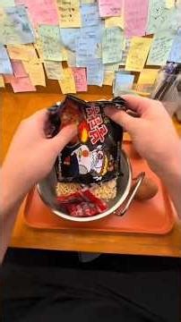 Insane Buldak Fire Ramen ASMR — Ultra Spicy Slurp 🔥🍜