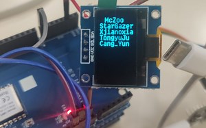 McZoo显示器（基于涂鸦智能APP和WBR3通信板）