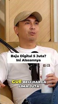 Baju Digital 5 Juta Worth It Armor Kitava!