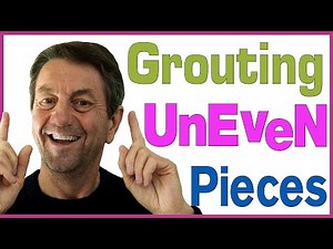 Grouting Uneven Pieces Used In A Mosaic