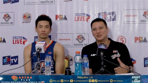 54K views · 440 reactions | Post Game Presscon: Meralco beats Ginebra in Semis Game 3, 87-80 Best Player of the Game: Allein Maliksi | PBA | Facebook
