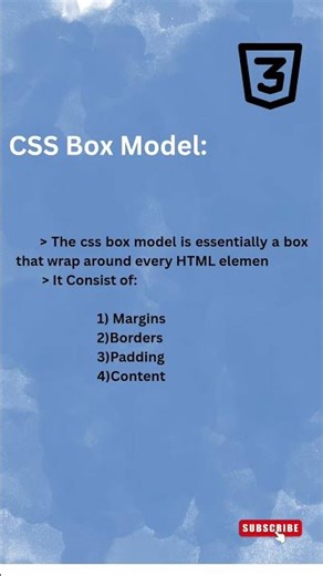 CSS Box Model ⁉️|#css #frontendcourse #coding #reels #shorts #data #design #frontend