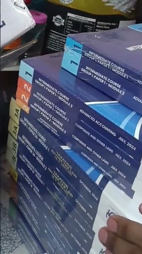 Ca inter Books 📚 from icai official l #cainterbooks #icai