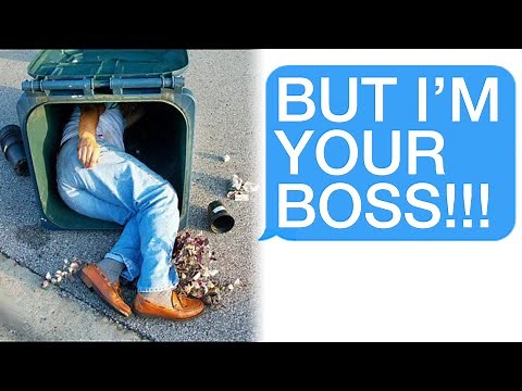 r/Maliciouscompliance I Dumped Trash On My Boss's Head!