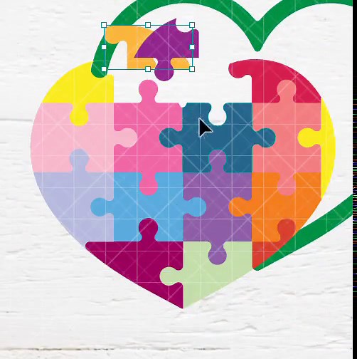 Jigsaw Puzzle Basic Shapes Svg Bundle Laser Cut Files (digital Download) - Etsy