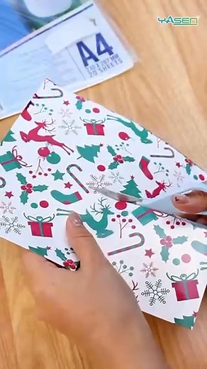 Watch how we create a chocolate/candy wrap using Yasen Vinyl Pearl Sticker Waterproof A4 (Matte) — perfect for personalized giveaways, party favors, and small business packaging! 💖🎁 This vinyl pearl sticker paper gives your wraps a matte, elegant finish, plus it’s waterproof and great for clean, vibrant prints. Super easy to use and looks so premium! 😍 📄 Material used: 👉 Yasen Vinyl Pearl Sticker Waterproof A4 Size (Matte) – 20 Sheets 🎥 Watch the video and try it for your next project! Sho