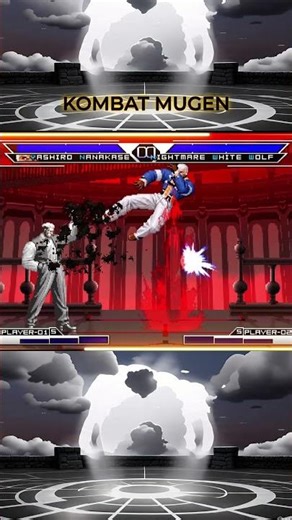 [KOF Mugen] Nightmare White Wolf Combo #kofmugen #iori #snk