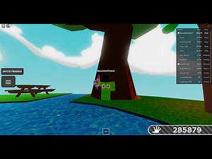 Going To The Tallest Tree at Slapple Island Using... Obby? (Roblox Slap Battles)
