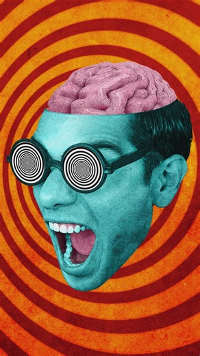 Dynamic animation of the head of a screaming man - Free Stock Video