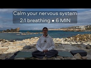 2:1 Breathing Technique | 6-Min Practice to Calm the Nervous System