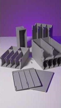 3D Printed LiPo Battery Storage Case - #battery #style #a1mini #pla #3d #lipo #box