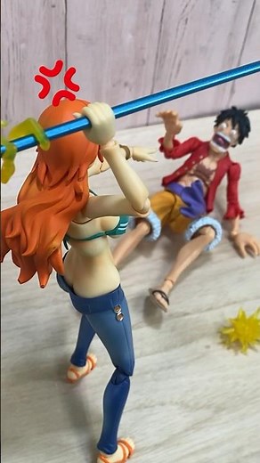 Luffy rushes to Nami's crisis【ONEPIECE】【S.H.Figuarts】