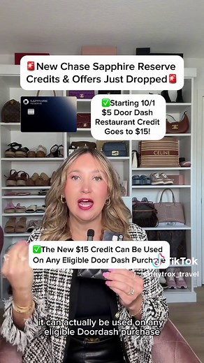 Comment “CSR” and I’ll send you the full breakdown of the new Chase Sapphire Reserve credits, offers, and 10-year anniversary benefits! Chase just announced some BIG updates for Sapphire Reserve cardholders, including new benefits and limited-time offers you’ll want to know about. Make sure you’re getting the most value out of your Chase Sapphire Reserve and follow for more credit card points, perks, and travel tips.