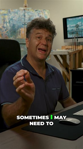 Oil Painting Techniques: Layering & Correcting Mistakes #shorts