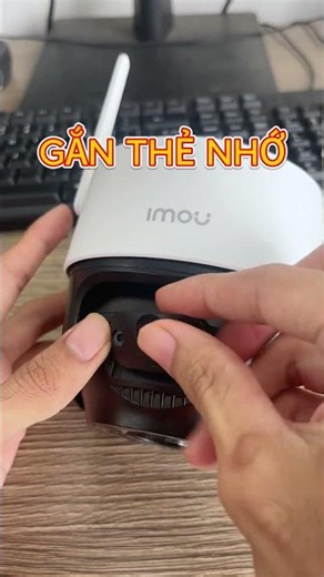 How to install an Imou outdoor camera memory card to save more storage space.