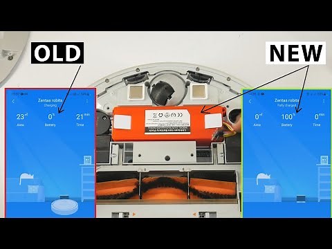 Replace Vacuum Robot Cleaner Battery at Home