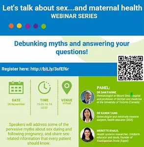 WEBINAR: Let's talk about sex...and maternal health